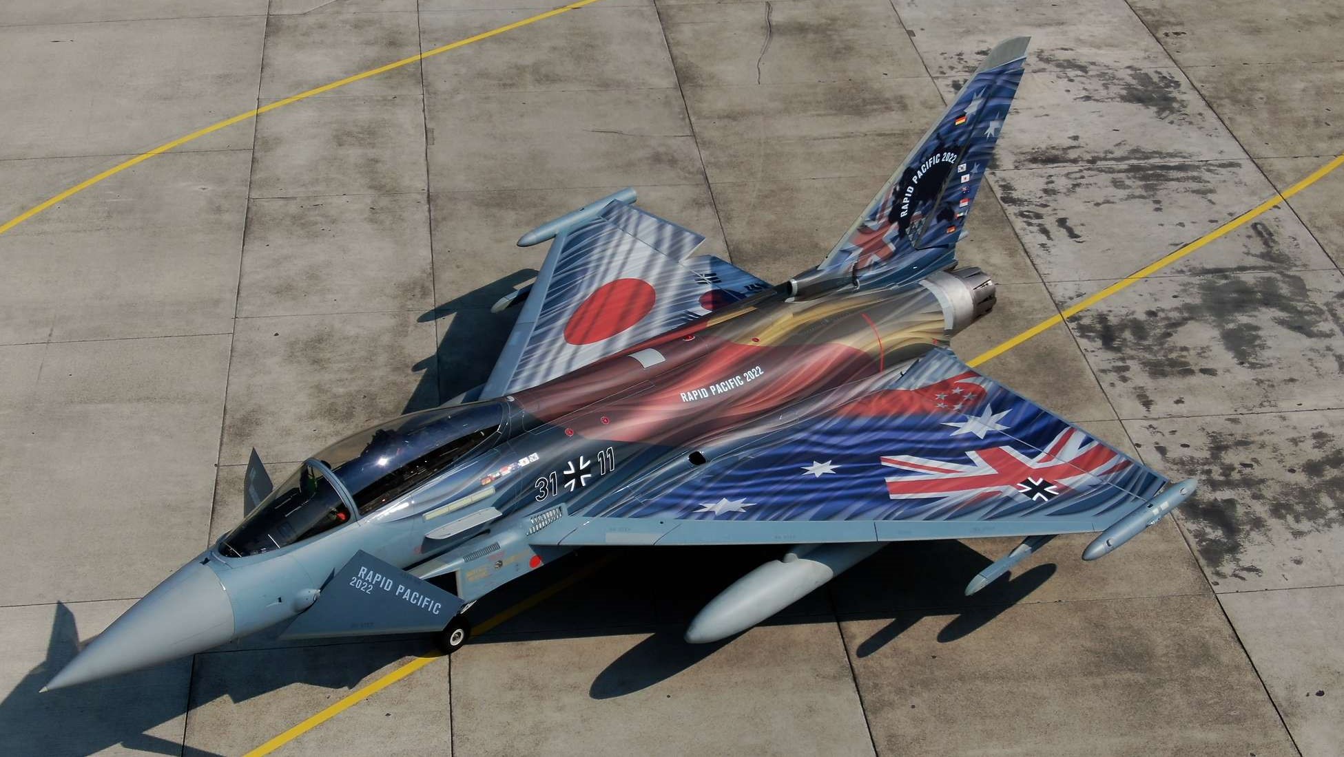 Luftwaffe is ready for Rapid Pacific 2022  !  Aim is to Reach the Indo-Pacific in 24 hours in the mid-August with a team of Eurofighter , A400M and A330 .